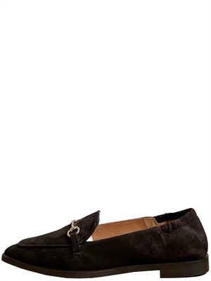 Billi Bi A5504 Loafers, Dark Brown Suede 